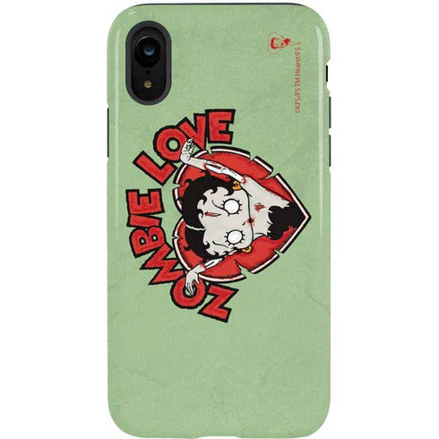 Betty Boop Zombie Love iPhone XR Pro Case