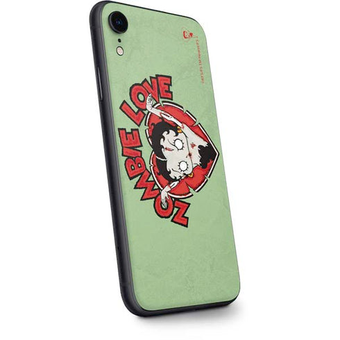 Betty Boop Zombie Love iPhone XR Skin