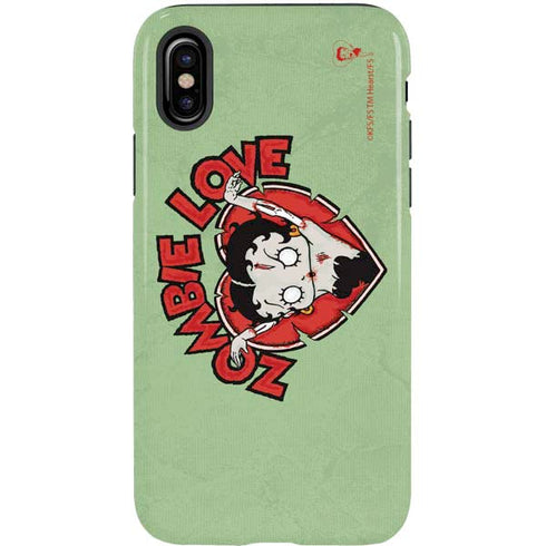 Betty Boop Zombie Love iPhone XS Pro Case