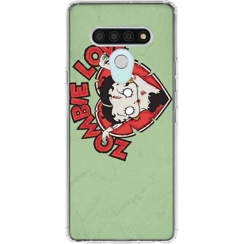 Betty Boop Zombie Love LG Stylo 6 Clear Case