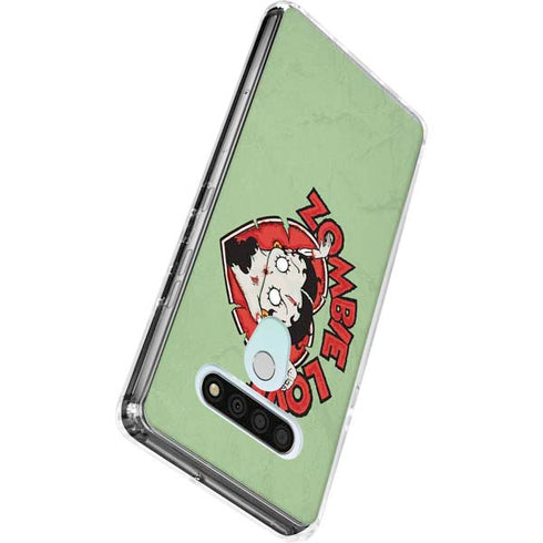 Betty Boop Zombie Love LG Stylo 6 Clear Case