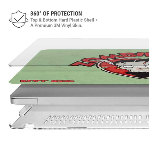 Betty Boop Zombie Love MacBook Pro 13in (2020) Case plus Skin