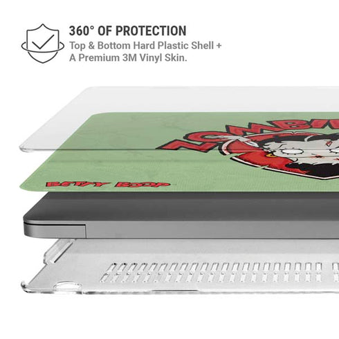 Betty Boop Zombie Love MacBook Pro 16in (2021-25) Case plus Skin