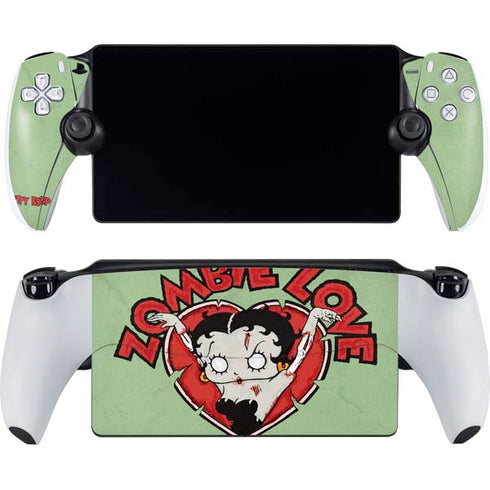 Betty Boop Zombie Love PlayStation Portal Remote Player Skin