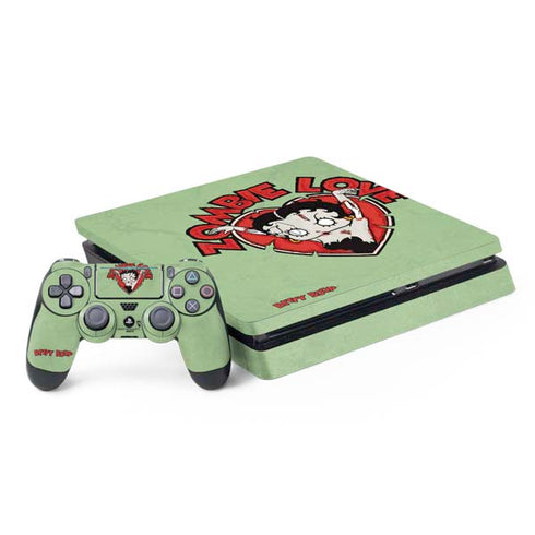 Betty Boop Zombie Love PS4 Slim Bundle Skin