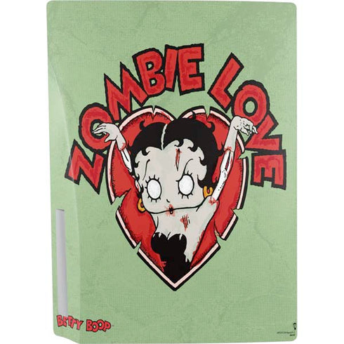 Betty Boop Zombie Love PS5 Console Skin