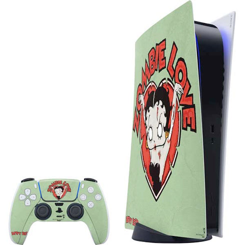 Betty Boop Zombie Love PS5 Digital Edition Bundle Skin