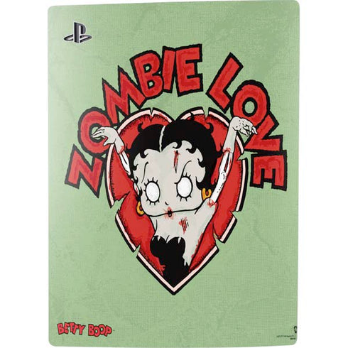 Betty Boop Zombie Love PS5 Digital Edition Console Skin