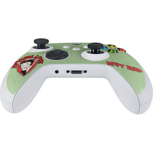Betty Boop Zombie Love Xbox Series S Controller Skin