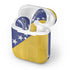 Bosnia and Herzegovina Flag Distressed Apple AirPods 2 Skin
