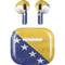 Bosnia and Herzegovina Flag Distressed Apple AirPods (3rd Gen 2021) Skin