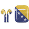 Bosnia and Herzegovina Flag Distressed Apple AirPods Skin