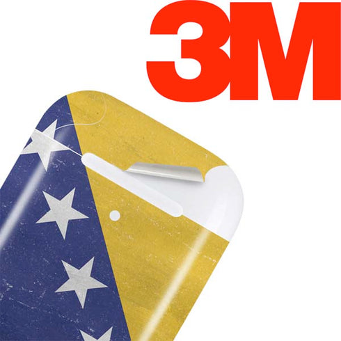 Bosnia and Herzegovina Flag Distressed Apple AirPods Skin