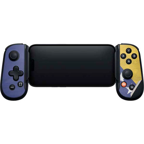 Bosnia and Herzegovina Flag Distressed Backbone One for iPhone Game Controller Skin