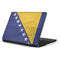 Bosnia and Herzegovina Flag Distressed Samsung Chromebook Skin