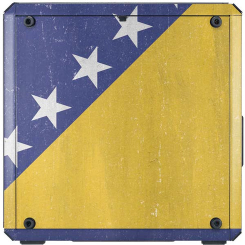 Bosnia and Herzegovina Flag Distressed Cooler Master MasterBox Q300L Mini Tower Skin