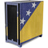 Bosnia and Herzegovina Flag Distressed Corsair 4000D Tempered Glass Mid-Tower ATX Case Skin