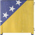 Bosnia and Herzegovina Flag Distressed Corsair 4000D Tempered Glass Mid-Tower ATX Case Skin