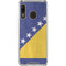Bosnia and Herzegovina Flag Distressed Galaxy A30 Clear Case