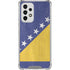 Bosnia and Herzegovina Flag Distressed Galaxy A33 5G Clear Case