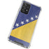 Bosnia and Herzegovina Flag Distressed Galaxy A72 5G Clear Case