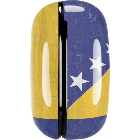 Bosnia and Herzegovina Flag Distressed Galaxy Buds Pro Skin