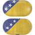 Bosnia and Herzegovina Flag Distressed Galaxy Buds Skin