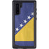 Bosnia and Herzegovina Flag Distressed Galaxy Note 10 Waterproof Case