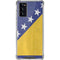 Bosnia and Herzegovina Flag Distressed Galaxy Note20 5G Clear Case