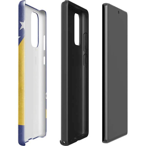 Bosnia and Herzegovina Flag Distressed Galaxy Note20 5G Pro Case