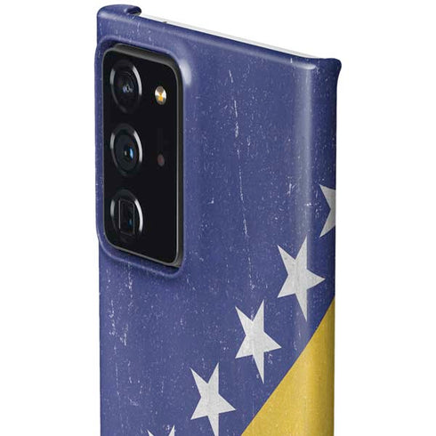Bosnia and Herzegovina Flag Distressed Galaxy Note20 Ultra 5G Lite Case