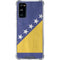 Bosnia and Herzegovina Flag Distressed Galaxy S20 FE Clear Case