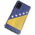 Bosnia and Herzegovina Flag Distressed Galaxy S20 FE Clear Case