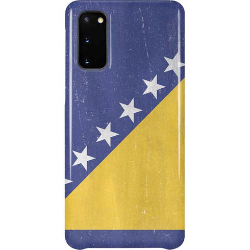Bosnia and Herzegovina Flag Distressed Galaxy S20 Lite Case