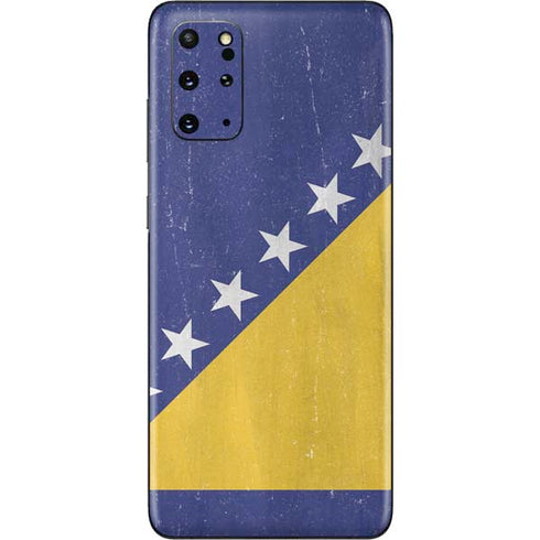 Bosnia and Herzegovina Flag Distressed Galaxy S20 Plus Skin