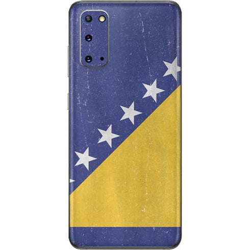 Bosnia and Herzegovina Flag Distressed Galaxy S20 Skin