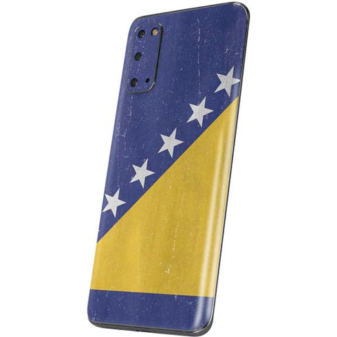 Bosnia and Herzegovina Flag Distressed Galaxy S20 Skin