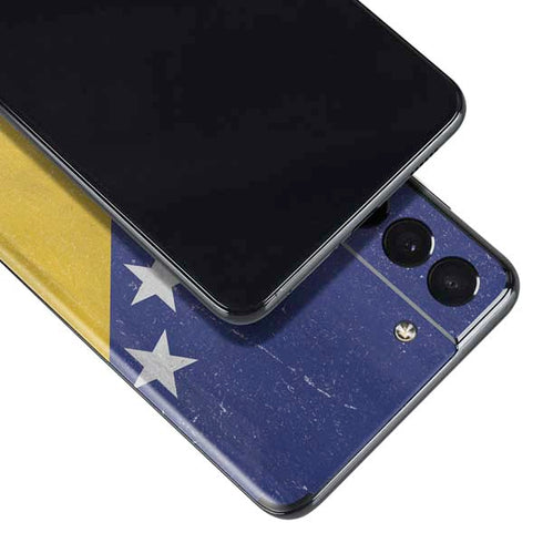 Bosnia and Herzegovina Flag Distressed Galaxy S21 5G Skin