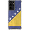 Bosnia and Herzegovina Flag Distressed Galaxy S21 Ultra 5G Clear Case