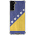 Bosnia and Herzegovina Flag Distressed Galaxy S22 Plus Clear Case