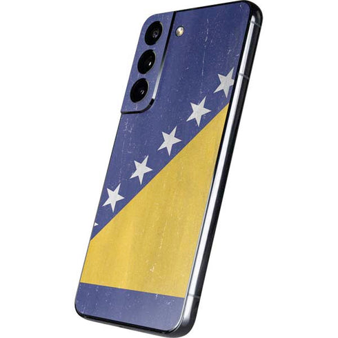 Bosnia and Herzegovina Flag Distressed Galaxy S22 Skin