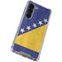 Bosnia and Herzegovina Flag Distressed Galaxy S23 Clear Case