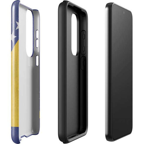 Bosnia and Herzegovina Flag Distressed Galaxy S23 Plus Pro Case