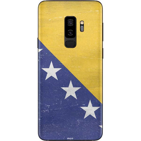 Bosnia and Herzegovina Flag Distressed Galaxy S9 Plus Skin