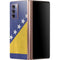 Bosnia and Herzegovina Flag Distressed Galaxy Z Fold2 5G Skin