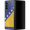 Bosnia and Herzegovina Flag Distressed Galaxy Z Fold3 5G Skin