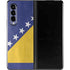 Bosnia and Herzegovina Flag Distressed Galaxy Z Fold3 5G Skin