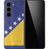 Bosnia and Herzegovina Flag Distressed Galaxy Z Fold5 5G Skin