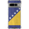 Bosnia and Herzegovina Flag Distressed Google Pixel 7 Pro Clear Case