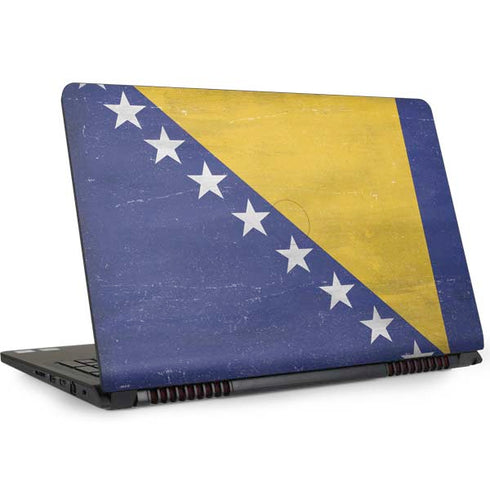 Bosnia and Herzegovina Flag Distressed Dell Inspiron Skin